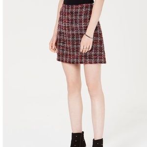 Maison Jules Tweed Mini Skirt